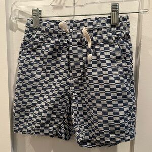 GAP Boys Checked Pull On Shorts